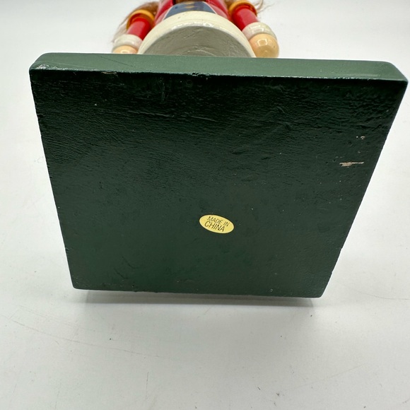 Holiday Christmas Police Soldier Guard Figure Nutcracker Ballet Wooded Stand 14” - Picture 6 of 6